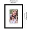 Americanflat Picture Frame with Mat - Modern Design, Shatter-Resistant Glass, Dual Sawtooth Hangers, Ideal for Home and Office Decor